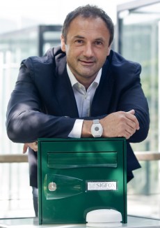 Ludovic Le Moan, Président directeur général de SIGFOX. 